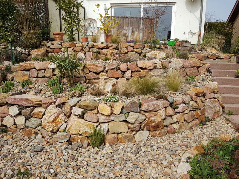 Rock Garden Construction
